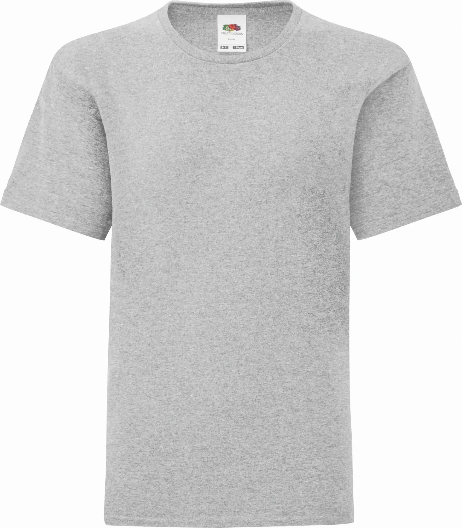 fruit-of-the-loom-61-023-0-kids-iconic-t-shirt-heathergrey-4 F.O.L. Kids Iconic T