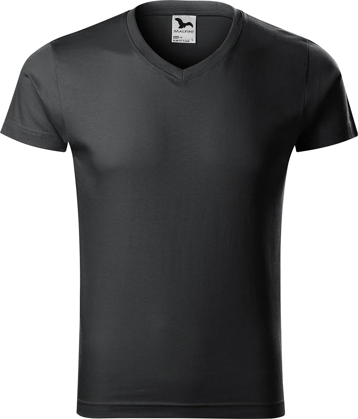 MALFINI T-Shirt Slim Fit V-Neck 146