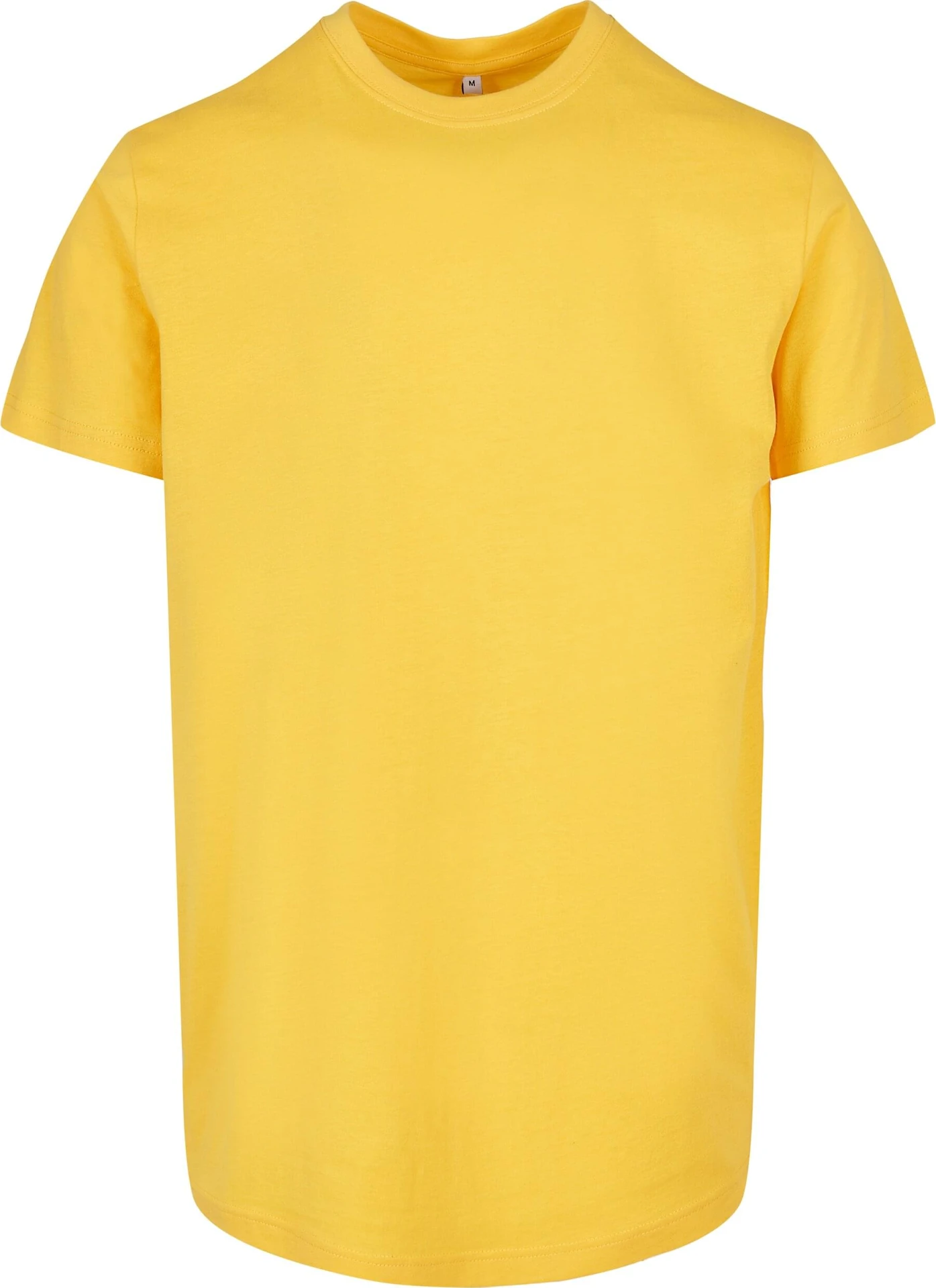 BYB-BB010-basic-round-neck-t-shirt-taxiyellow-front-4 Build Your Brand Basic Round Neck T-Shirt