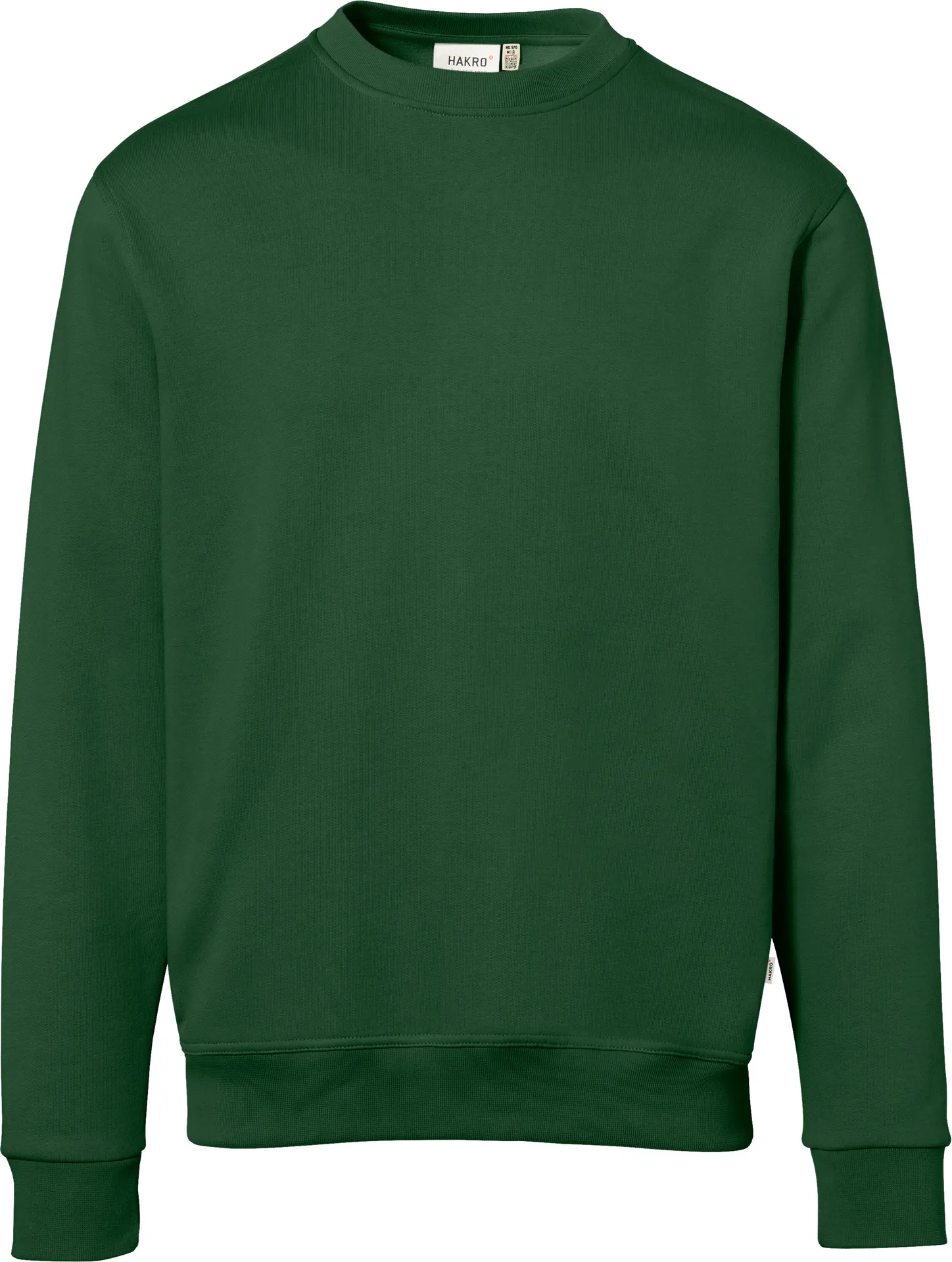 hakro-570-sweatshirt-bio-baumwolle-tanne-front-1 HAKRO Sweatshirt 570 Bio-Baumwolle GOTS
