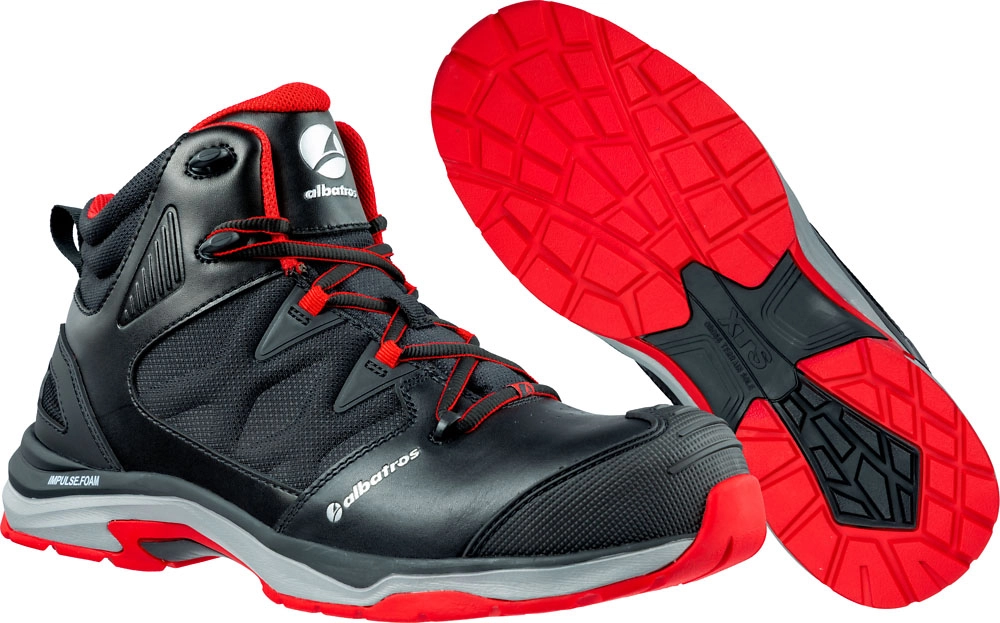 albatros Sicherheitsstiefel ULTRATRAIL BLACK MID S3 