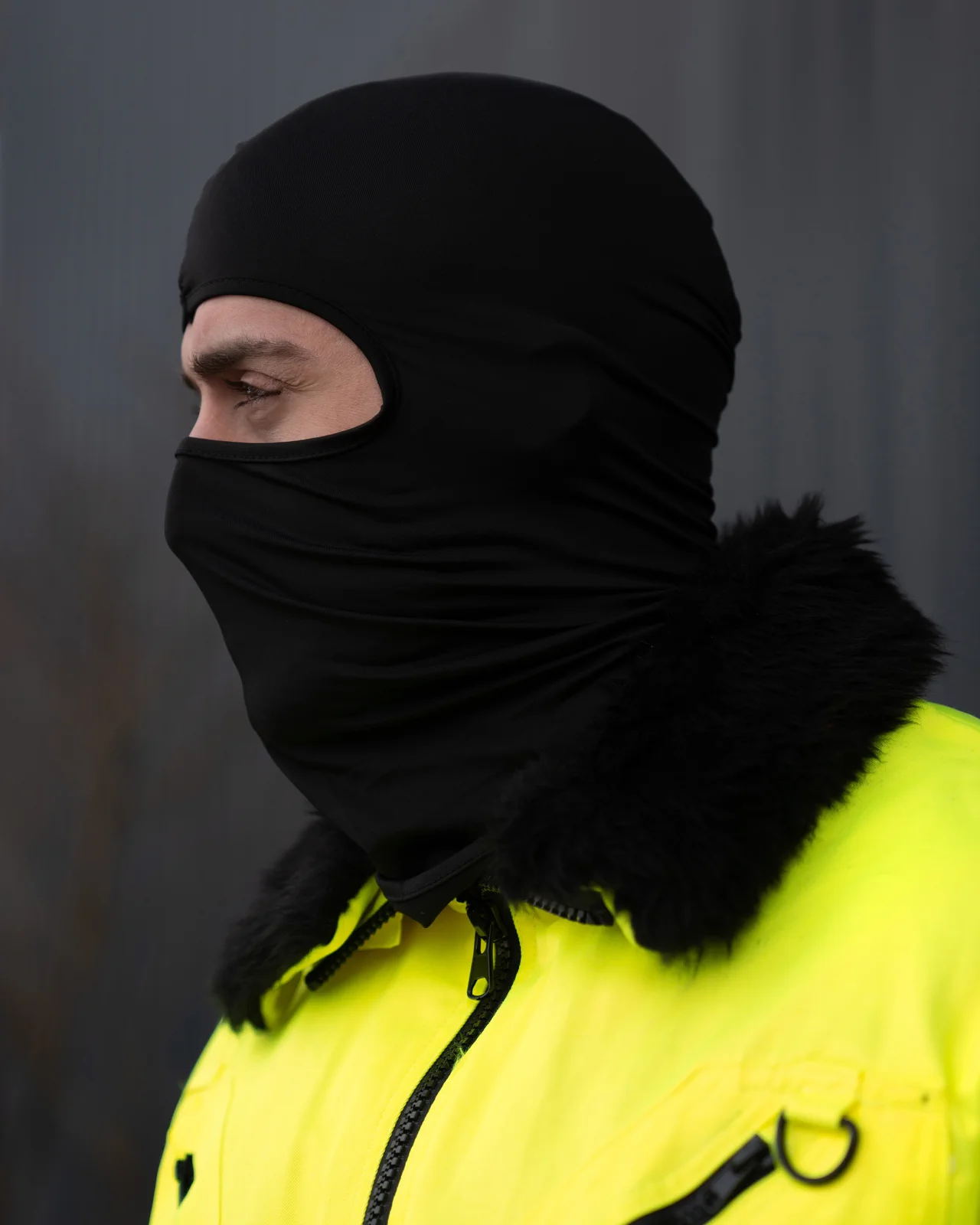 korntex-sh100-elastic-balaclava-ski-mask-nancy-black-model-1 Korntex Elastic Balaclava / Ski Mask Nancy
