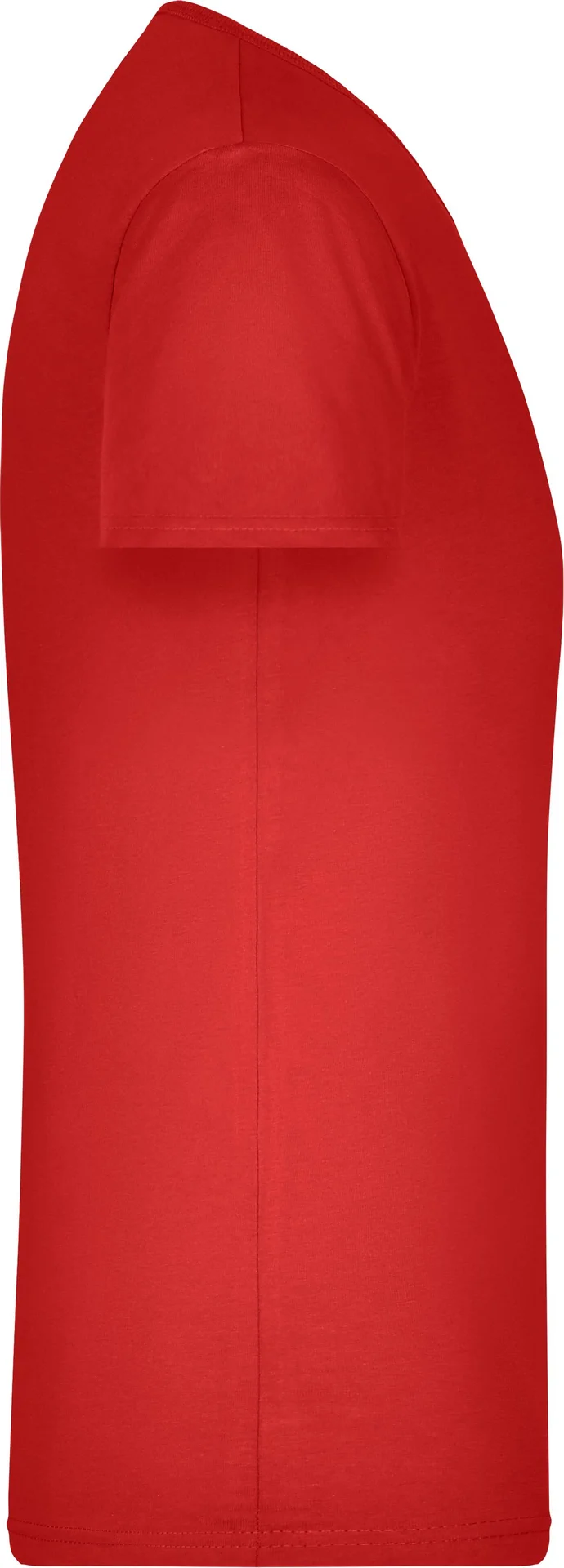 jn912-mens-slim-fit-v-t-shirt-red-right-6 James & Nicholson Men's Slim Fit V-T