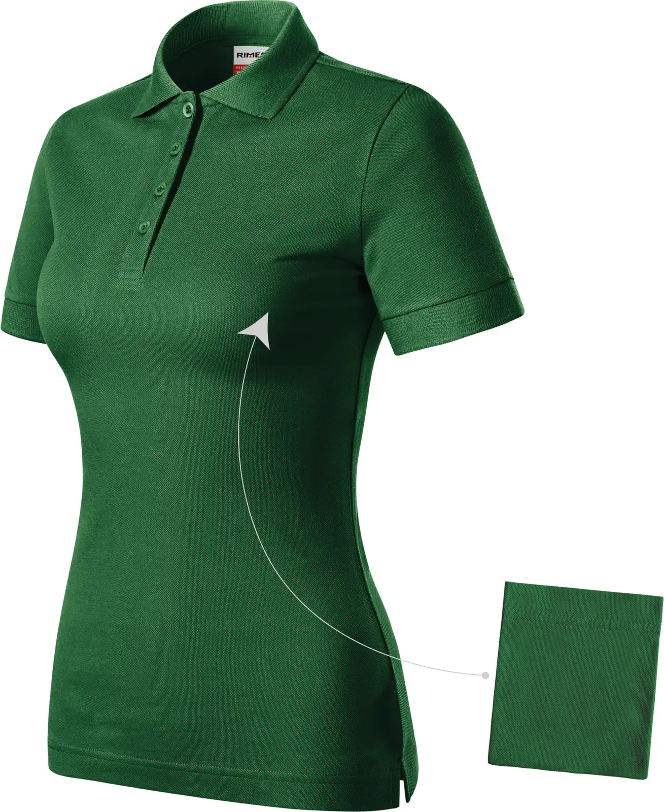 RIMECK Polohemd Damen Resist Heavy Polo R21