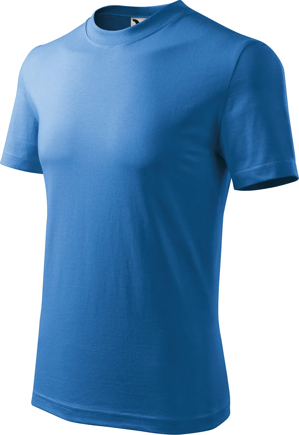 malfini-110-heavy-t-shirt-azurblau-left-3 MALFINI T-Shirt Heavy 110