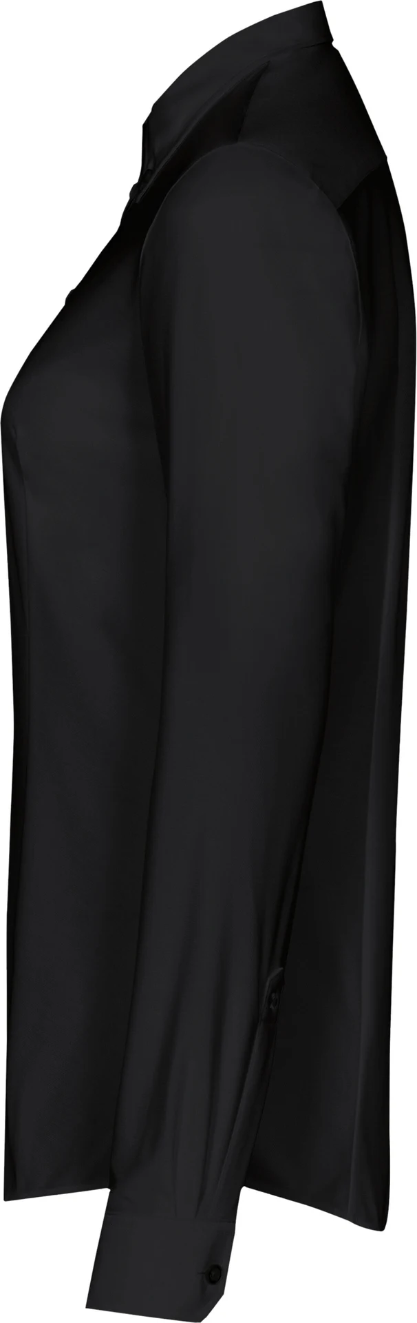 hakro-129-bluse-natural-stretch-schwarz-2 HAKRO Bluse 1/1 Arm 129 Natural Stretch