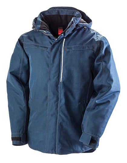 Result Denim Texture Rugged Jacket Result Denim Texture Rugged Jacket
