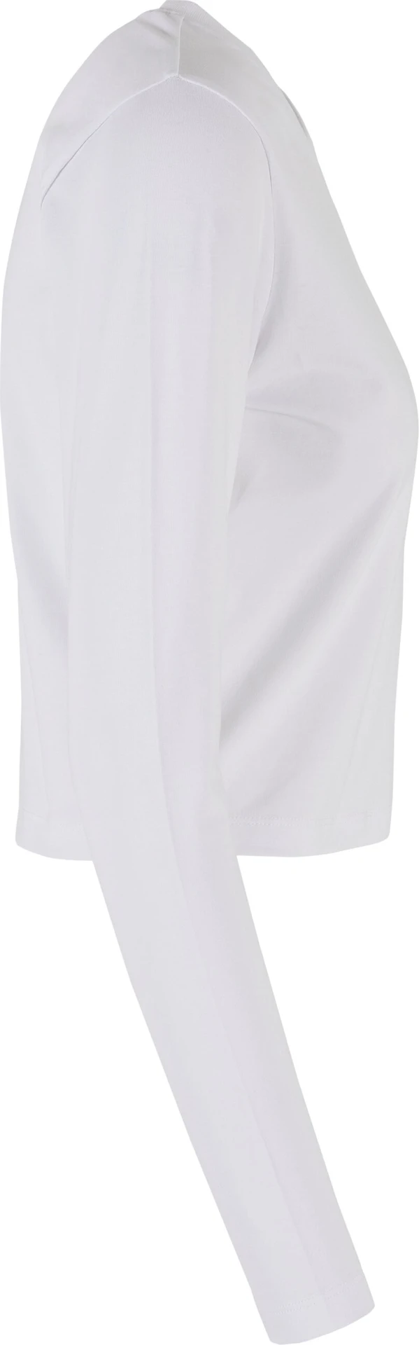 Build Your Brand Ladies Short Longsleeve Tee