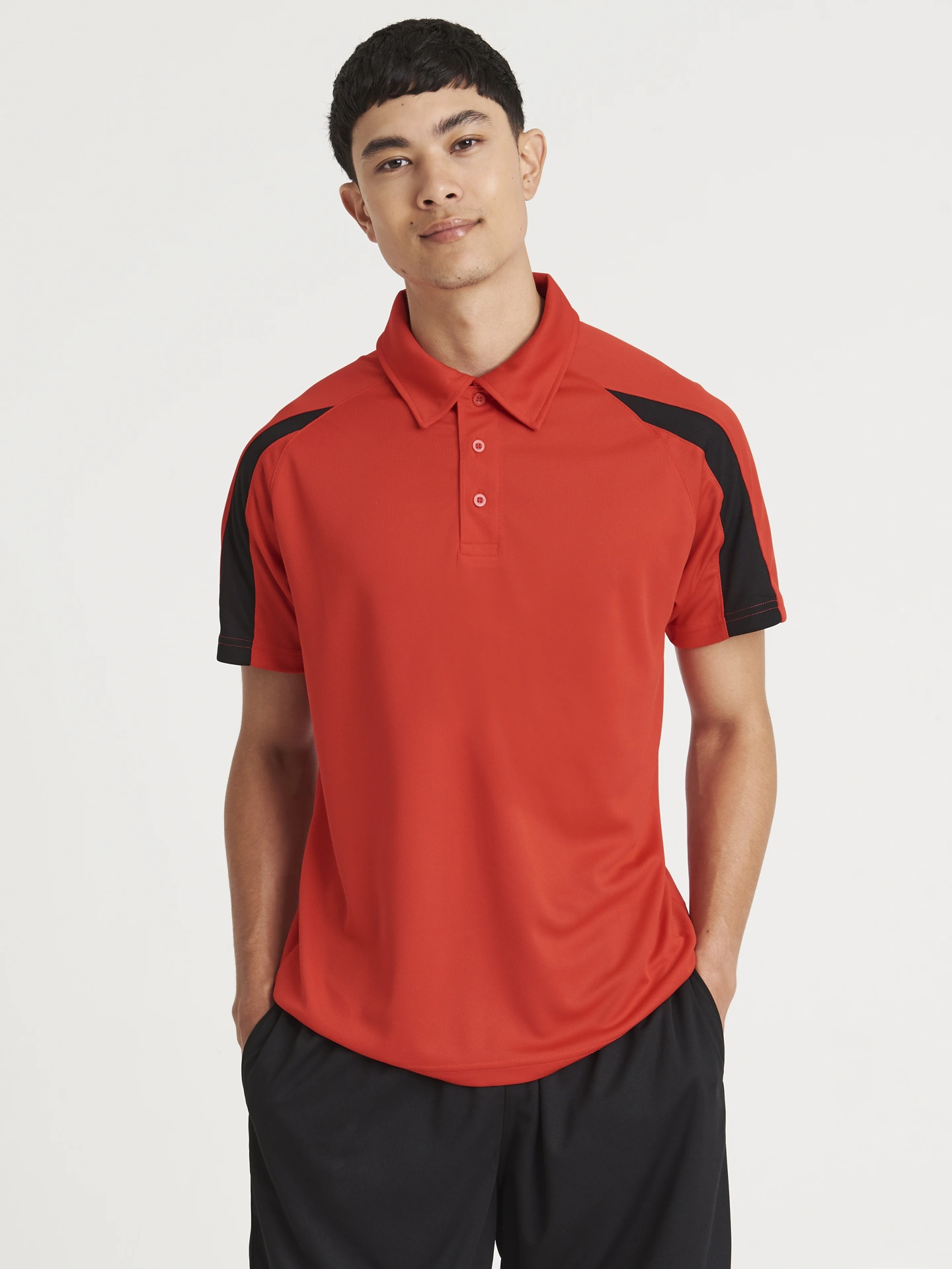 Just Cool Contrast Cool Polo