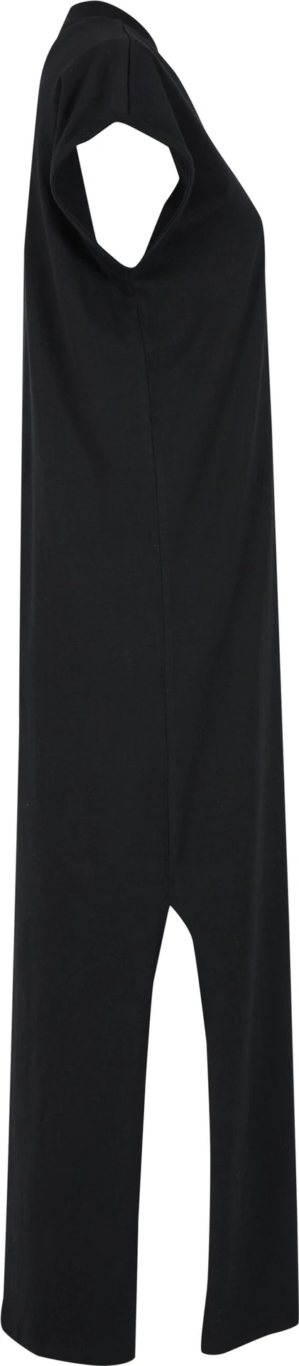 BYB-BY302-ladies-long-extended-shoulder-dress-black-right-8 Build Your Brand Ladies Long Extended Shoulder Dress