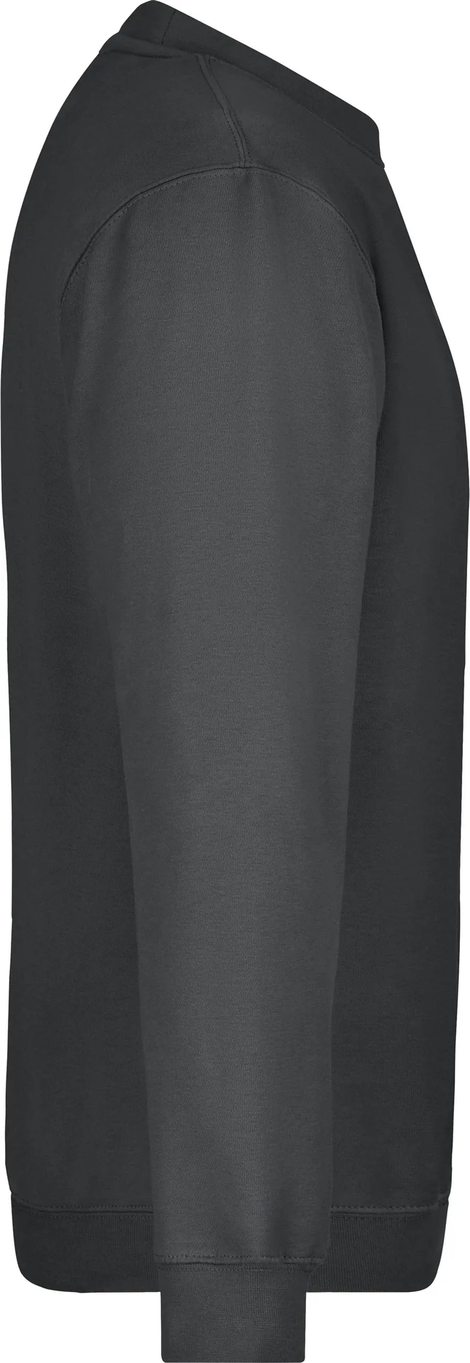 jn040-round-sweatshirt-heavy-graphite-right-6 James & Nicholson Round Sweat Heavy