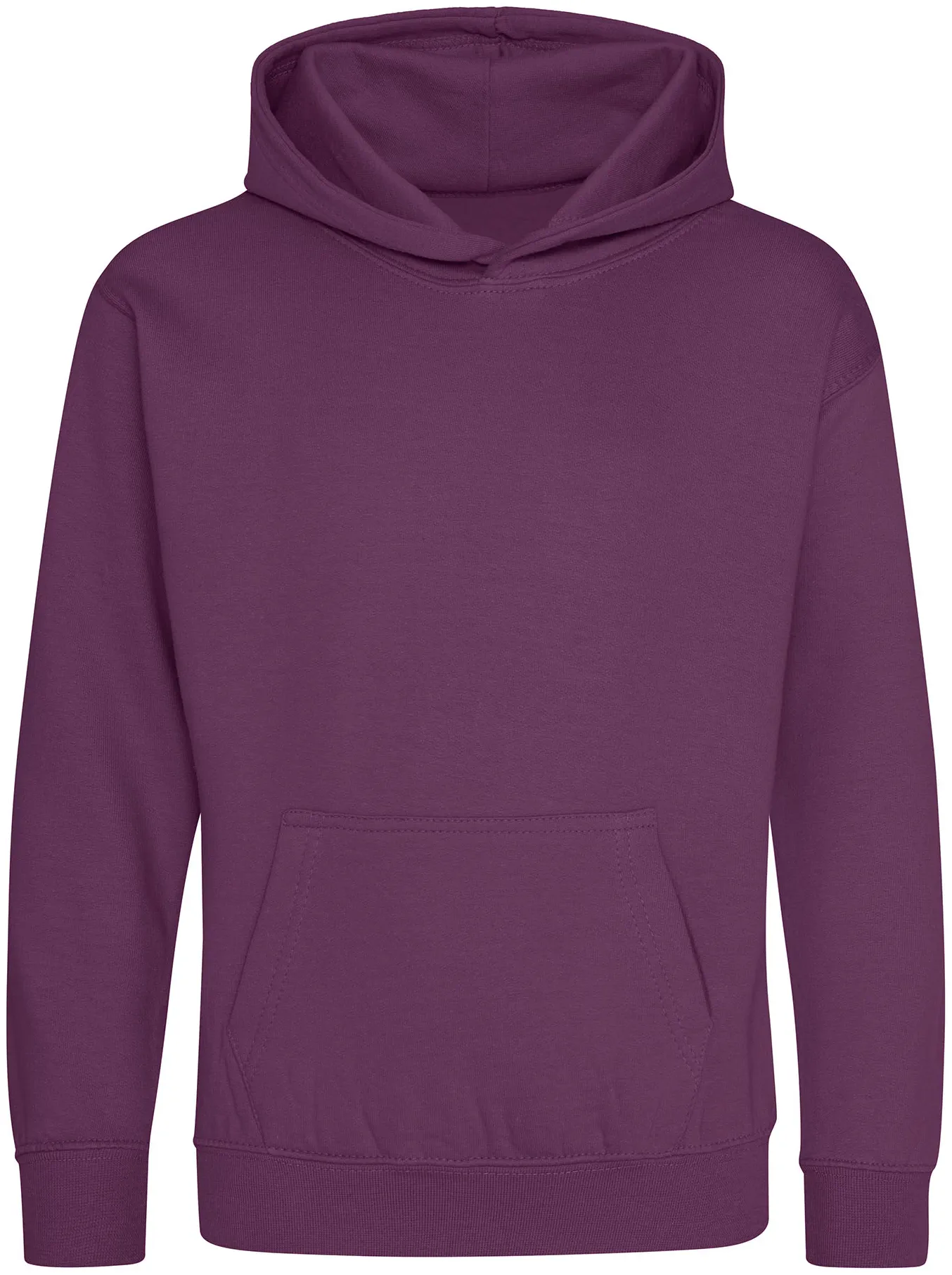 justhoods-jh001j-kids-hoodie-plum-front-1 Just Hoods Kids Hoodie