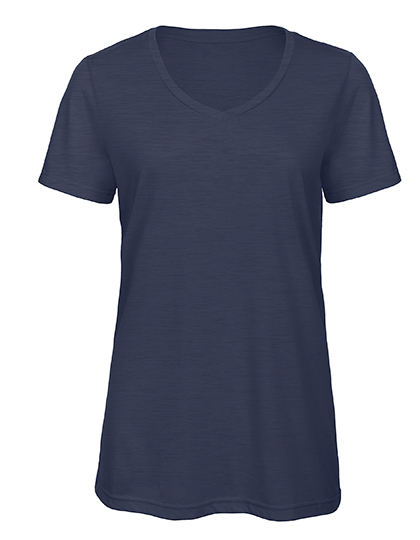 B&C V-Neck Triblend T-Shirt Women B&C V-Neck Triblend T-Shirt Women
