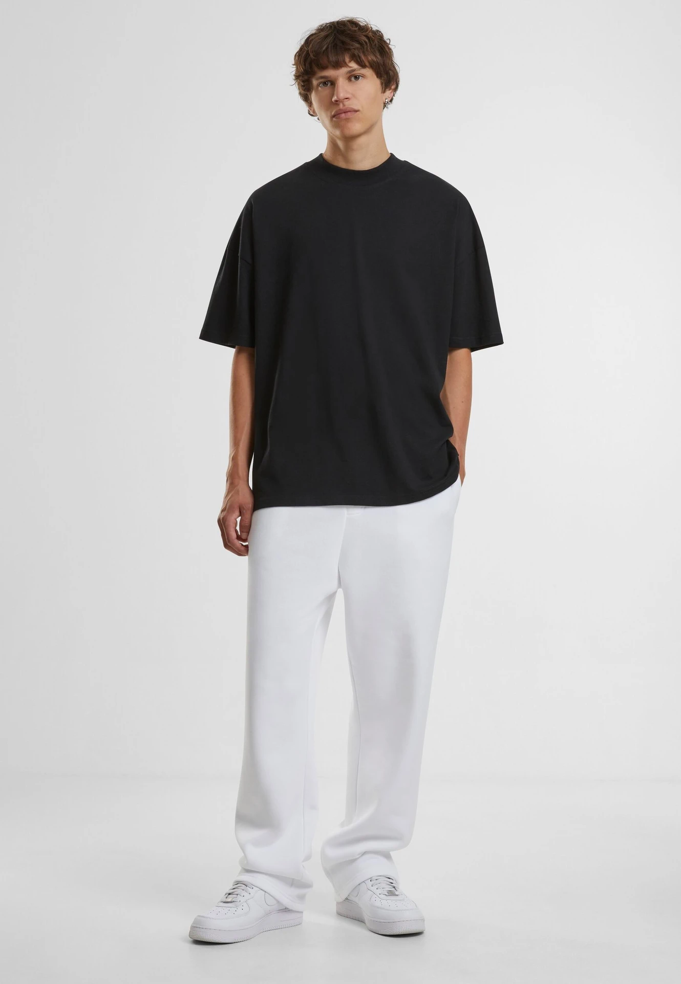 Build Your Brand Fluffy Track Sweatpants