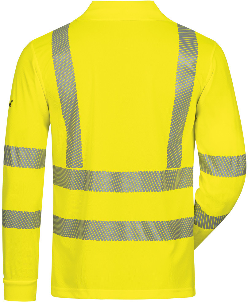 elysee UV- und Warnschutz Langarm Poloshirt WAPSE