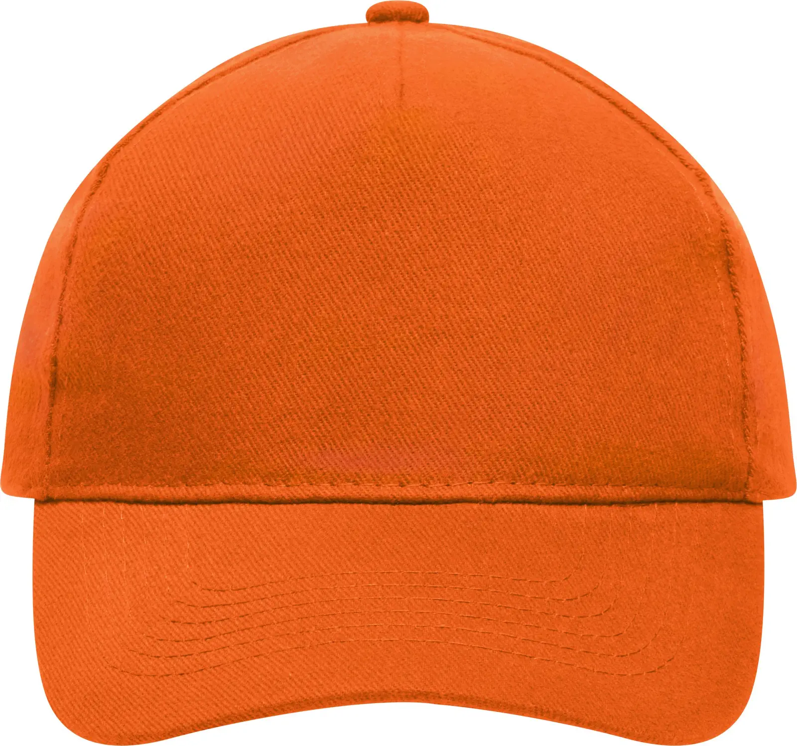 daiber-mb092-5-panel-cap-heavy-cotton-orange-front-3 daiber 5-Panel Cap Heavy Cotton