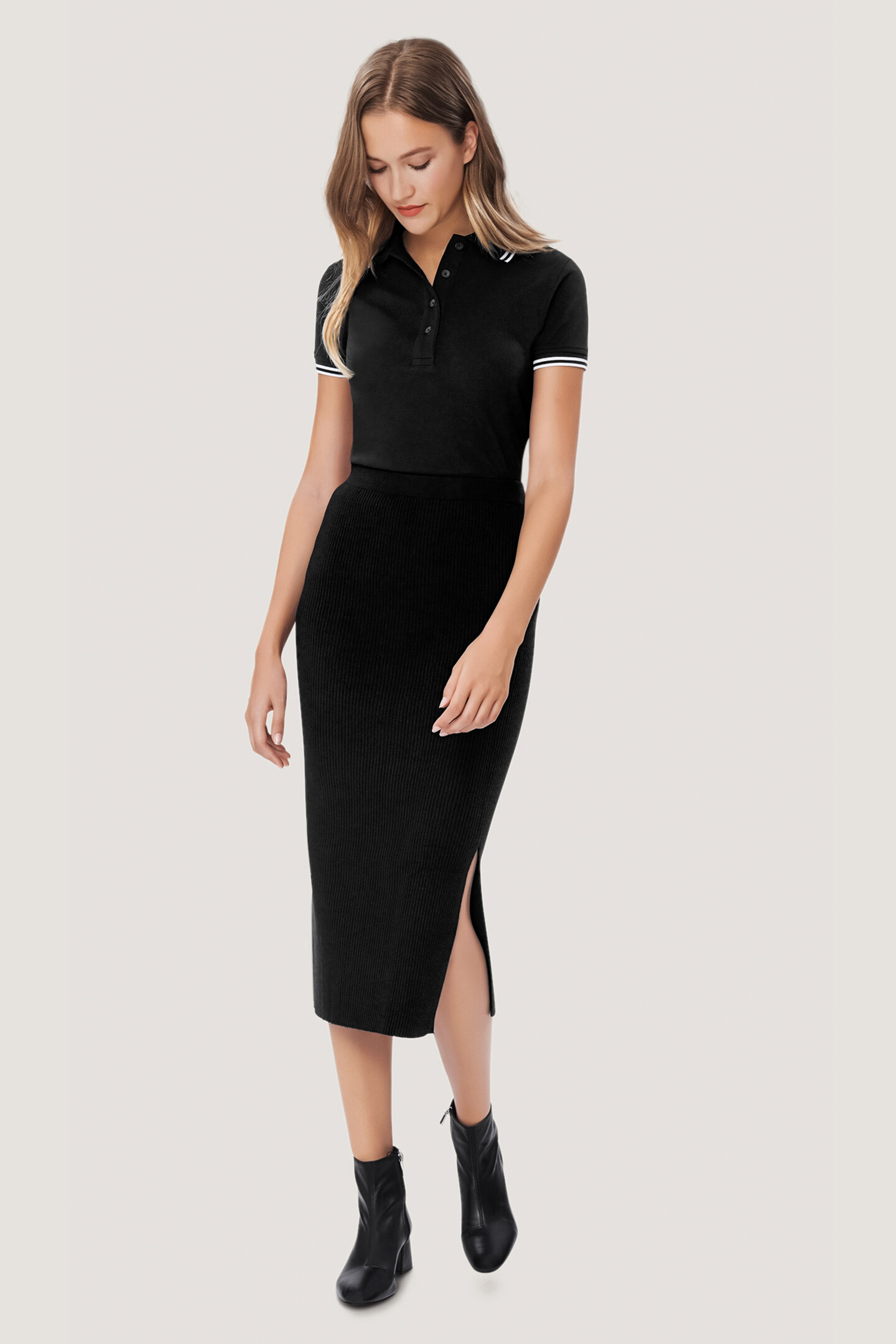 HAKRO Women-Poloshirt 205 Twin-Stripe HAKRO Women-Poloshirt 205 Twin-Stripe