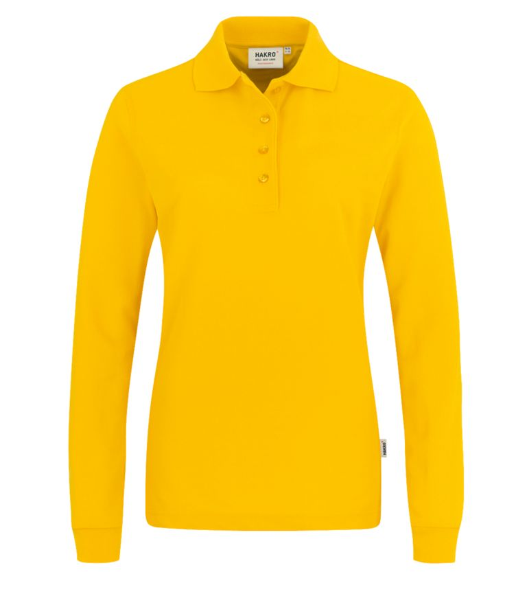 HAKRO Women-Longsleeve-Poloshirt 215 Mikralinar®