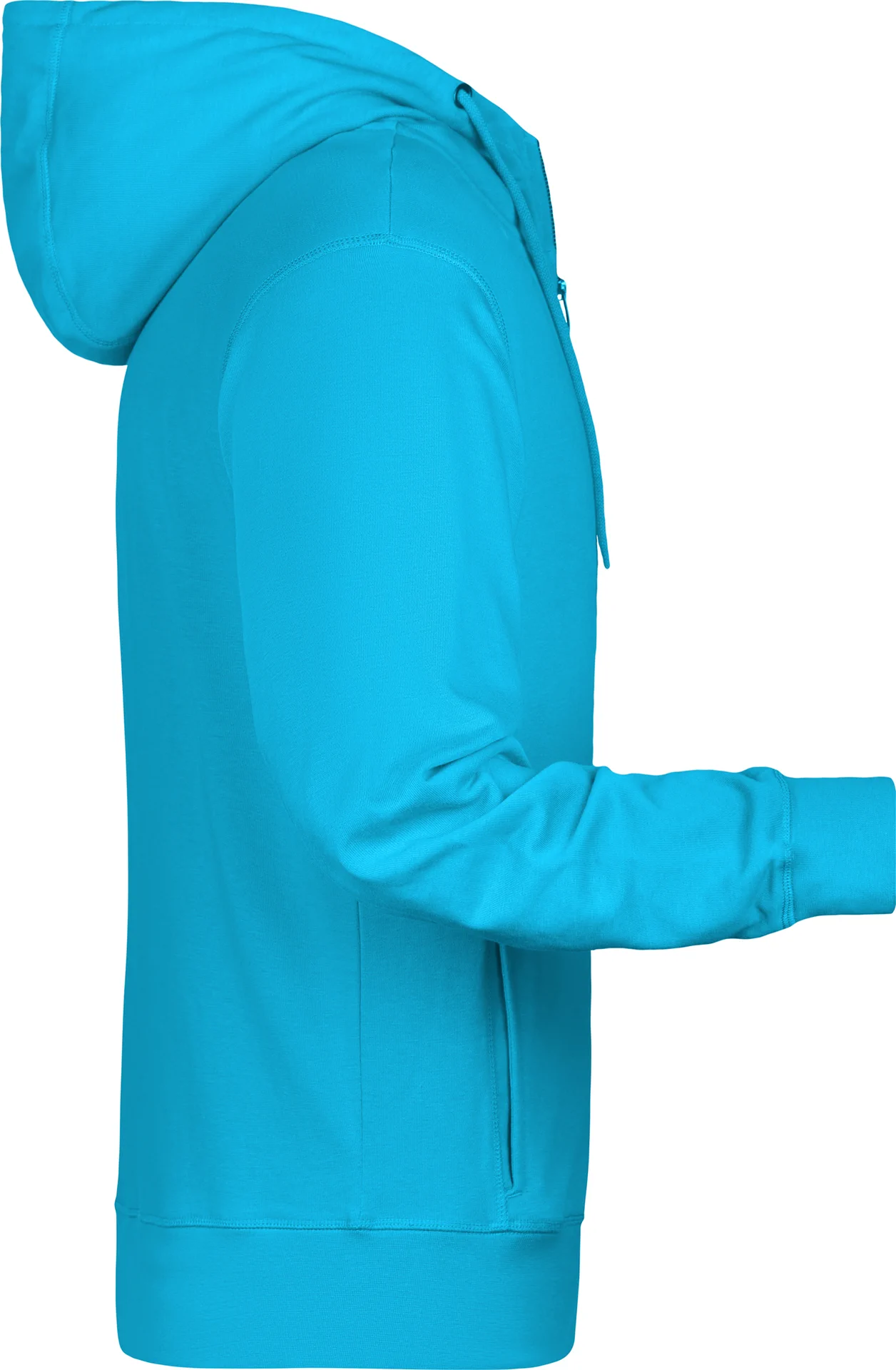 James & Nicholson Men`s Zip-Hoody