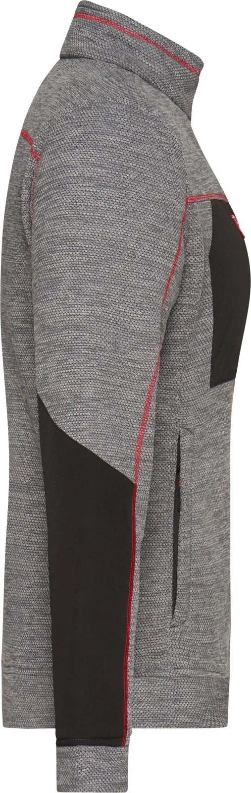 James & Nicholson Ladies Structure Fleece Jacket JN1817