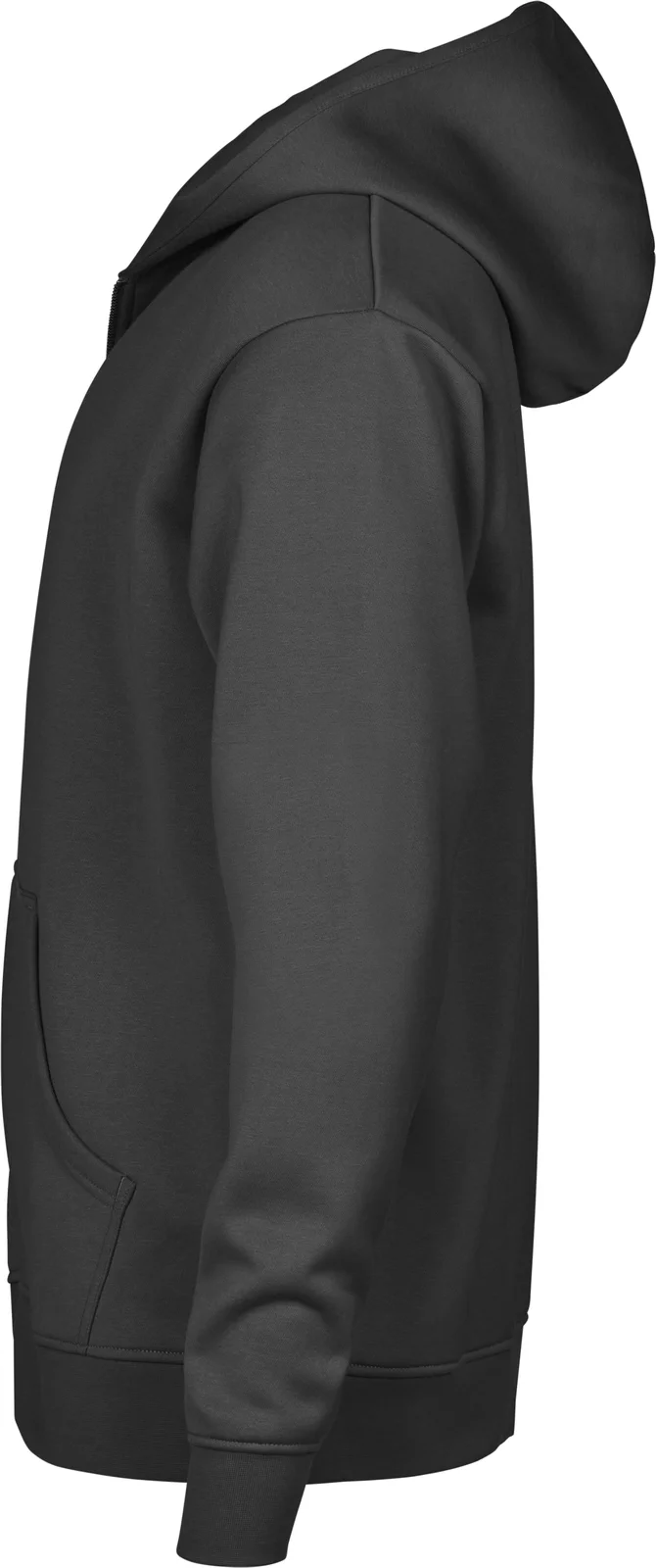 tee-jays-5154-urban-hooded-full-zip-sweatshirt-black-left-2 Tee Jays Urban Hooded Full Zip Sweatshirt
