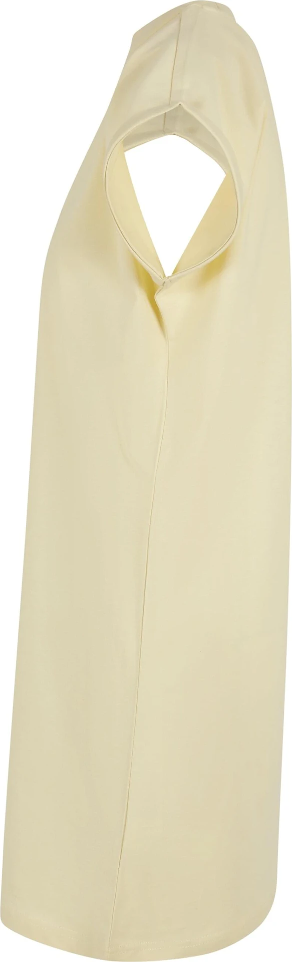 BYB-BY101-ladies-turtle-extended-shoulder-dress-softyellow-left-6 Build Your Brand Ladies Turtle Extended Shoulder Dress