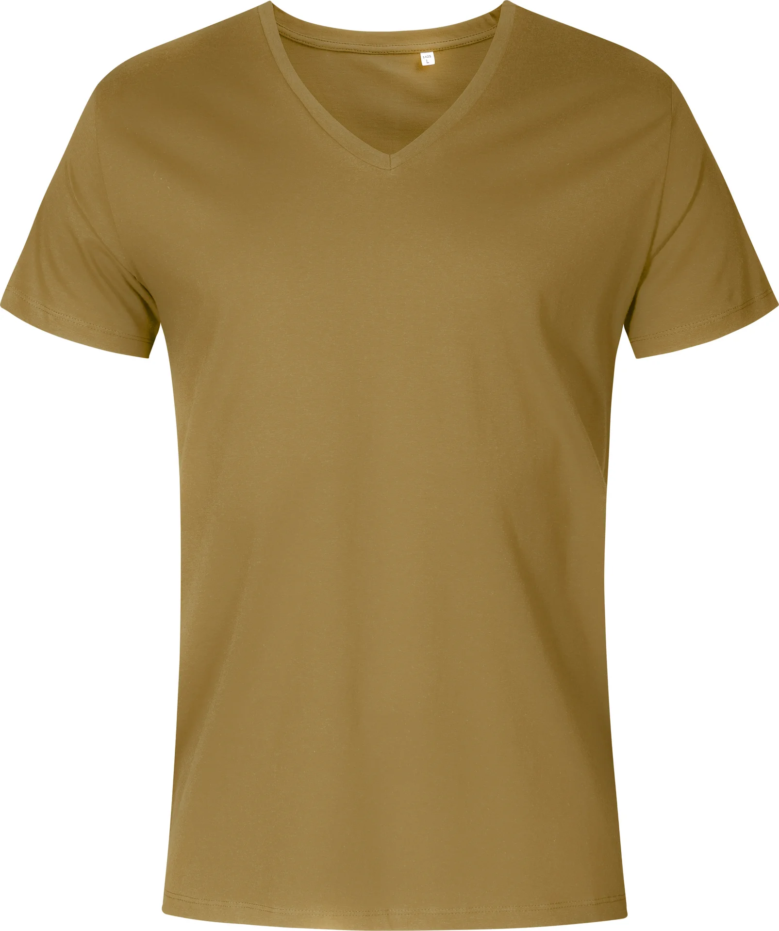 promodoro-1425-mens-v-neck-t-shirt-olive-front-3 Promodoro X.O Men´s V-Neck T-Shirt