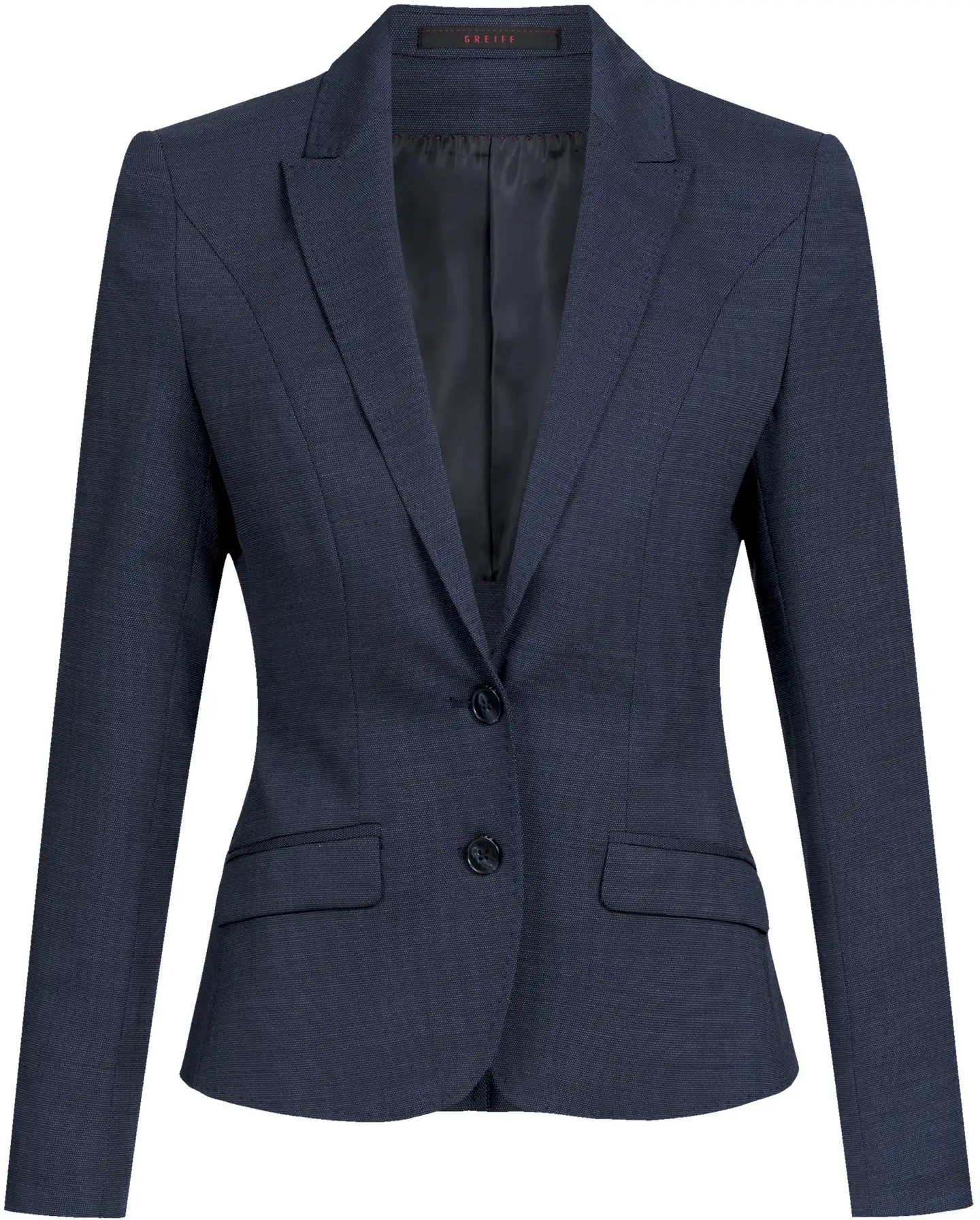 greiff-1426-damen-blazer-sf-375_2810_pinpoint-marine-front-2 GREIFF Damen Blazer MODERN 37.5 Slim Fit