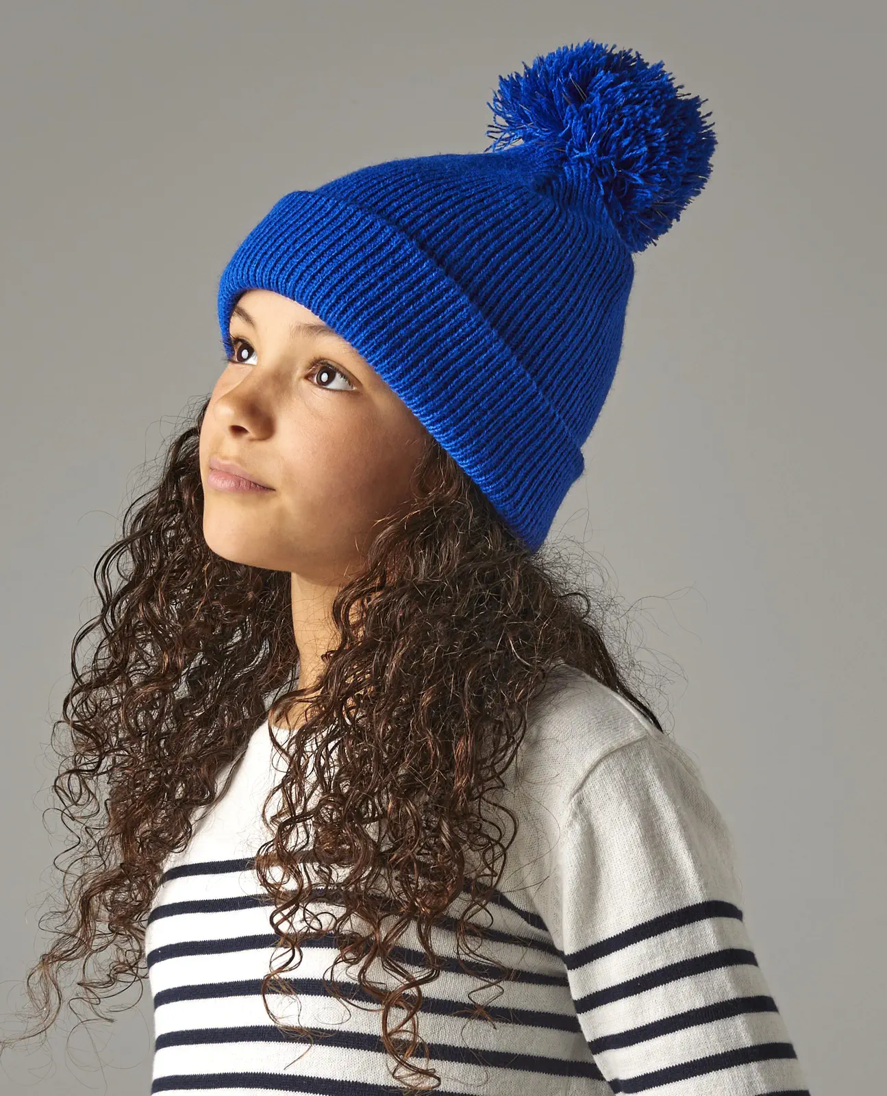 Beechfield Junior Reflective Bobble Beanie