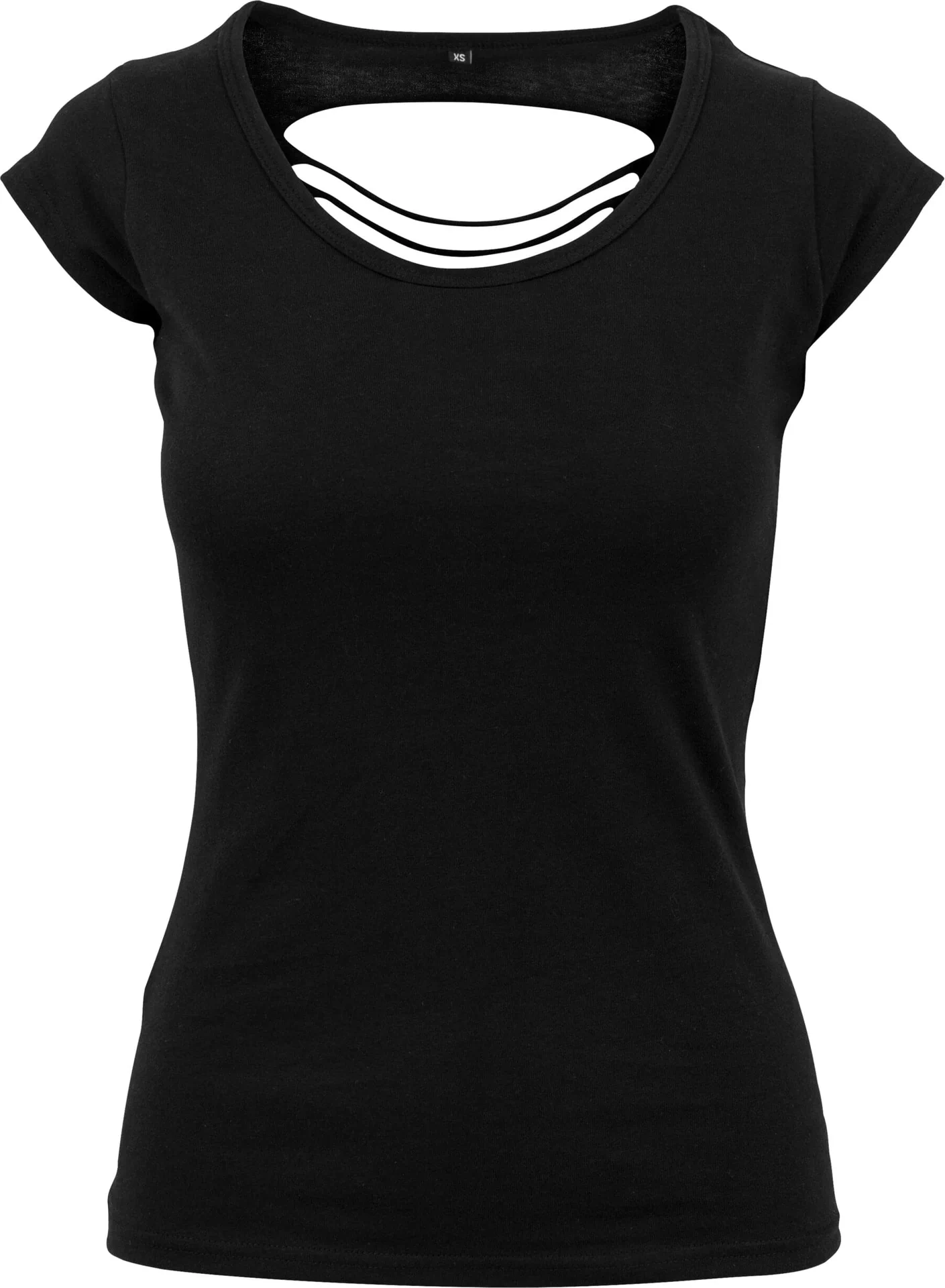 Build Your Brand Ladies Back Cut Tee