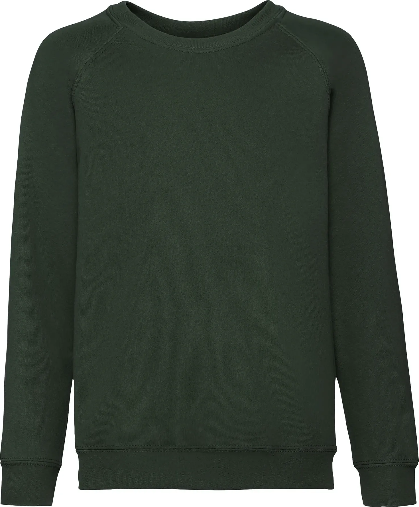fruit-of-the-loom-62-039-0-kids-classic-raglan-sweatshirt-bottlegreen-4 F.O.L. Classic Raglan Sweat Kids