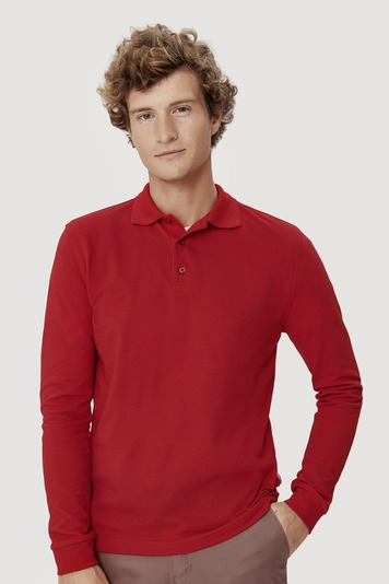 HAKRO Longsleeve-Poloshirt 815 Mikralinar®