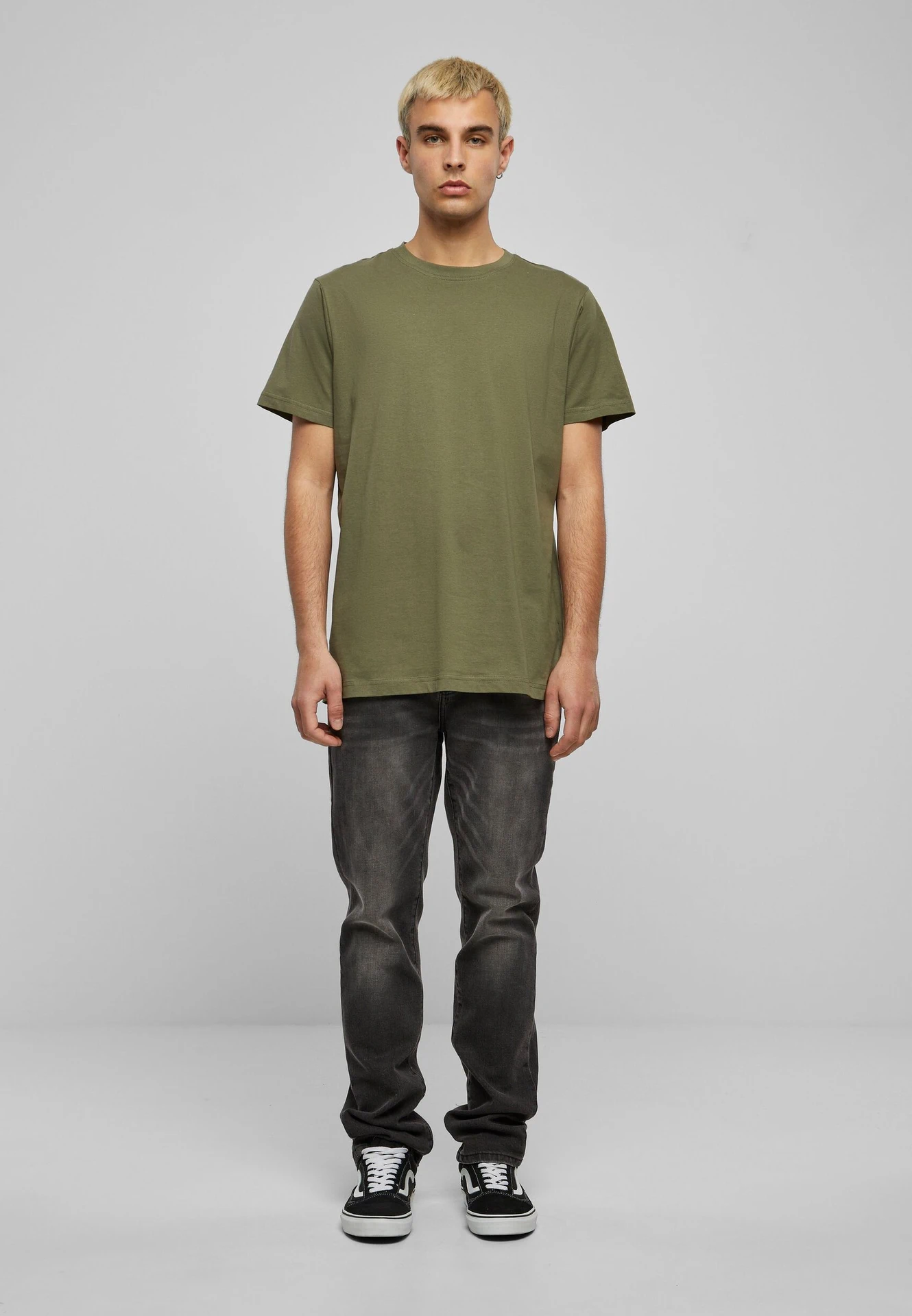 Build Your Brand Basic Round Neck T-Shirt