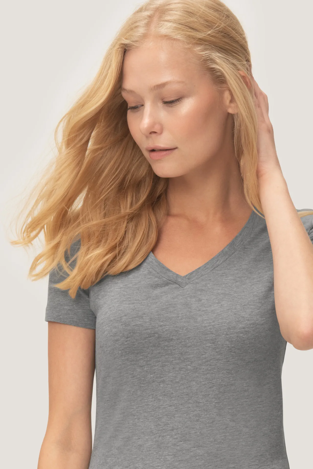 HAKRO Damen-V-Shirt 172 Stretch HAKRO Damen-V-Shirt 172 Stretch