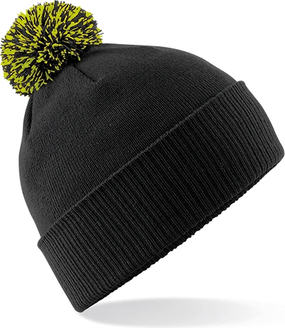 black/lime green