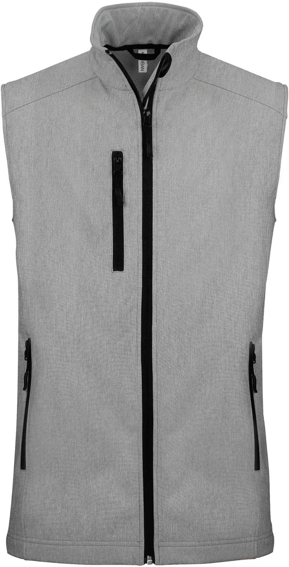 kariban-K403-herren-3-lagen-softshell-gilet-marlgrey-front-3 Kariban Herren Softshell Gilet