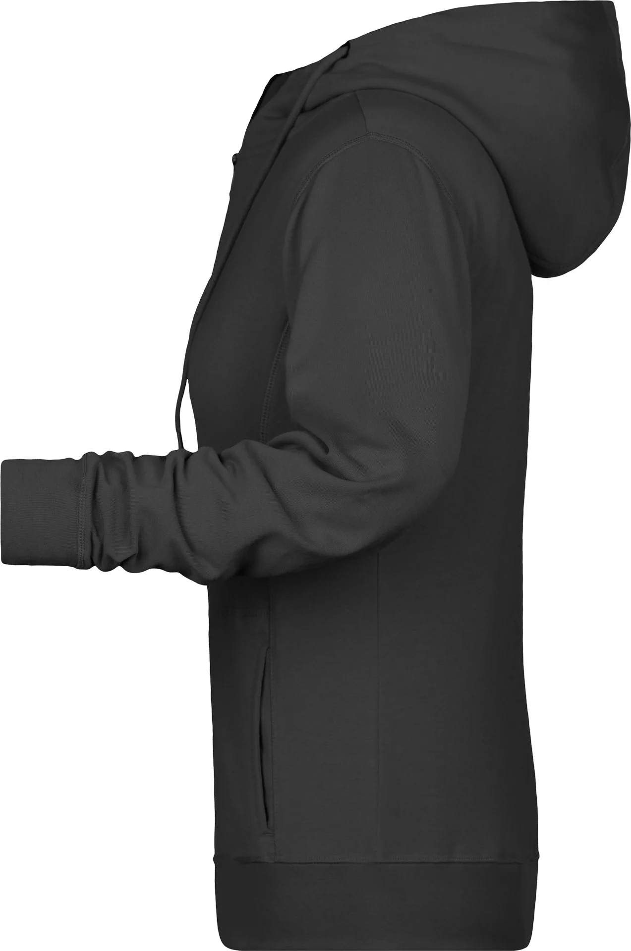 James & Nicholson Ladies Zip-Hoody