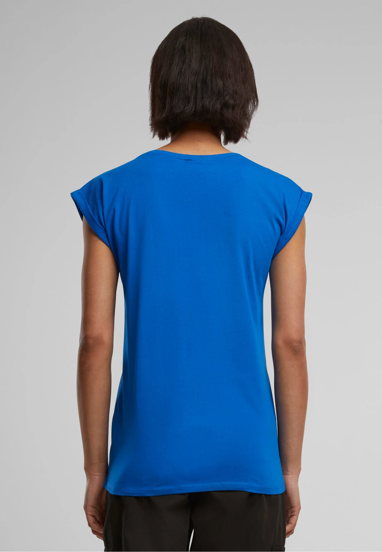 Build Your Brand Ladies Extended Shoulder Tee