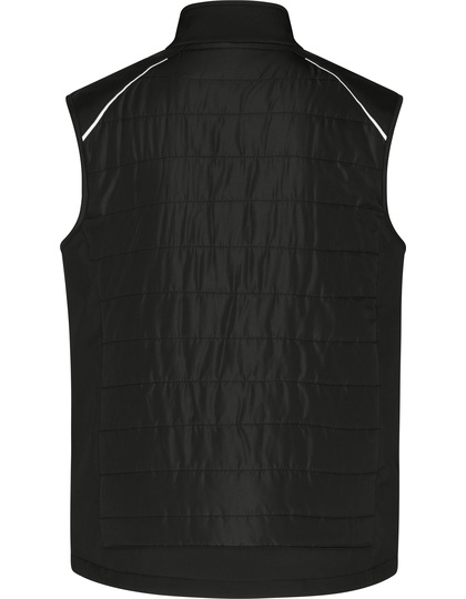 James & Nicholson Men's Hybrid Vest 1822 James & Nicholson Men's Hybrid Vest 1822