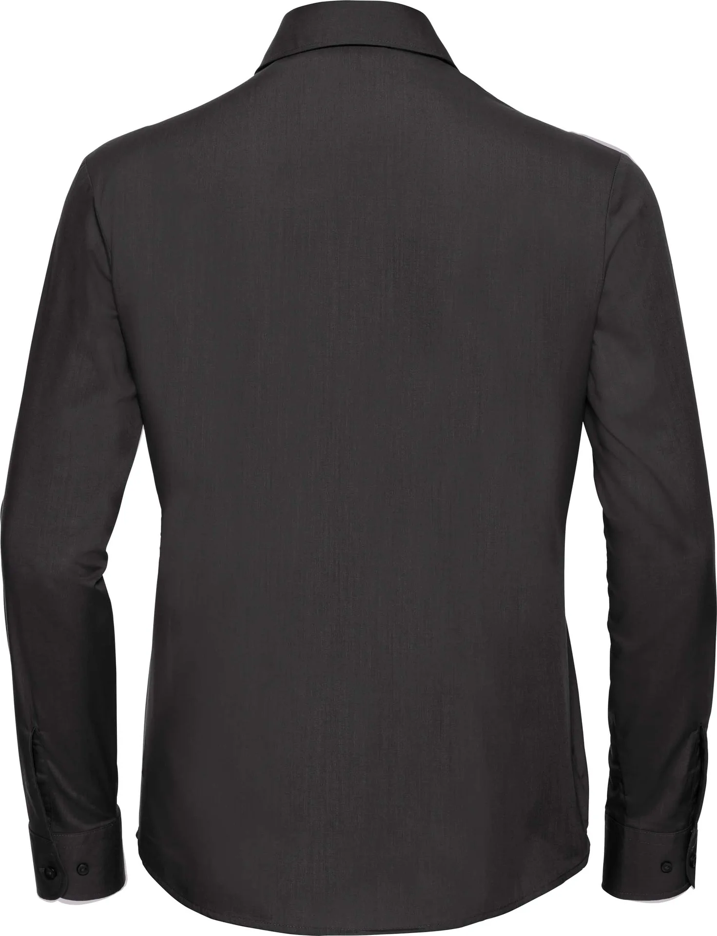 Russell Ladies Long Sleeve Polycotton Easy Care Poplin Shirt