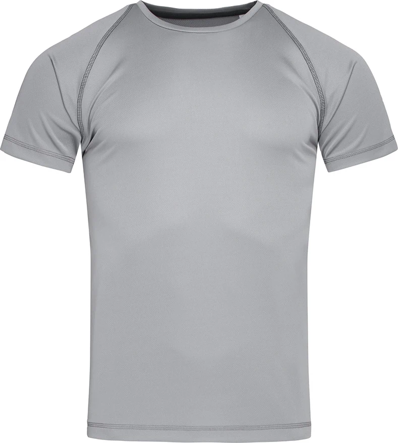 stedman-st8030-mesh-team-raglan-silvergrey-front-4 Stedman Active Team Raglan for men