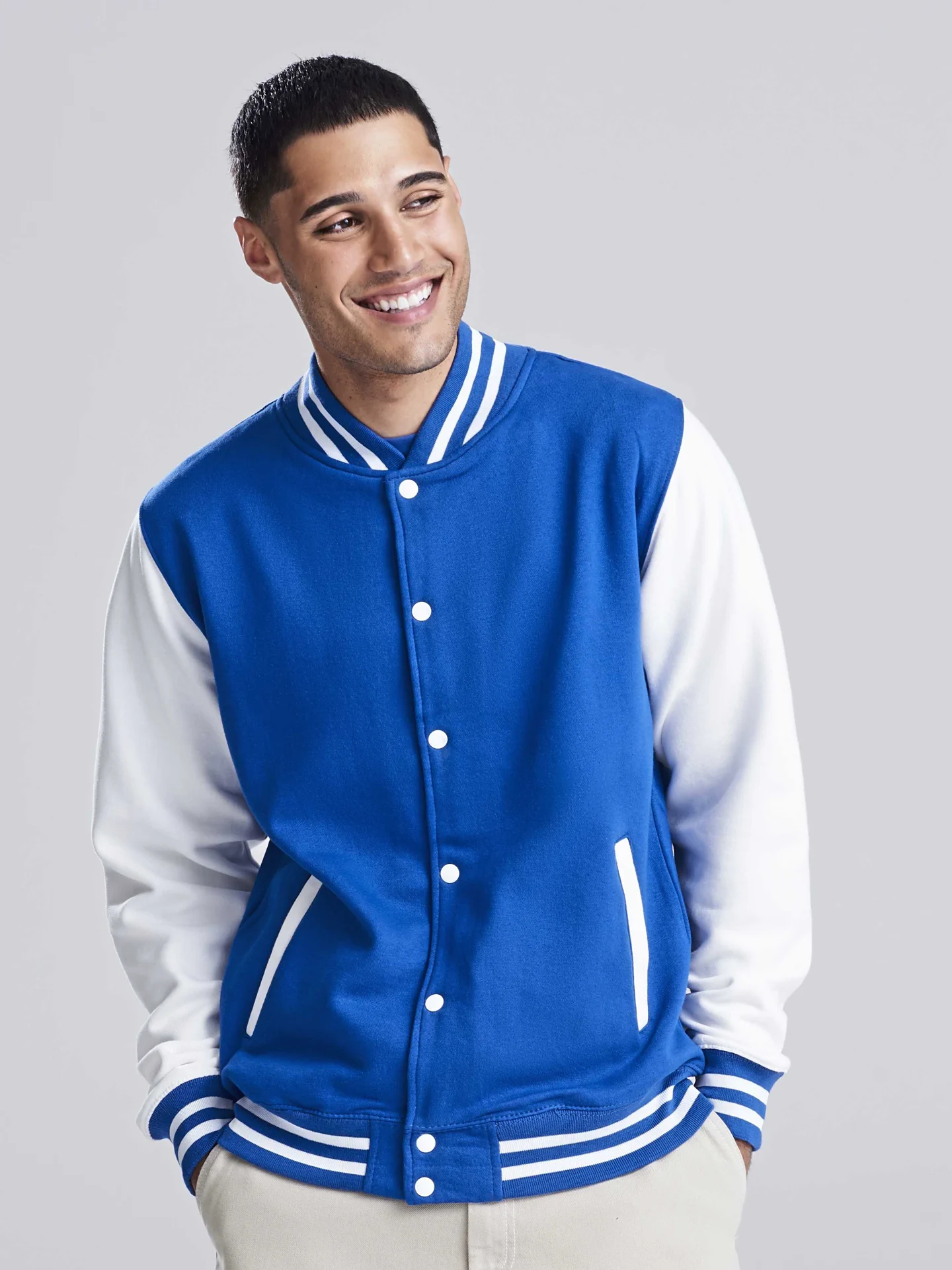 Just Hoods Varsity Jacket