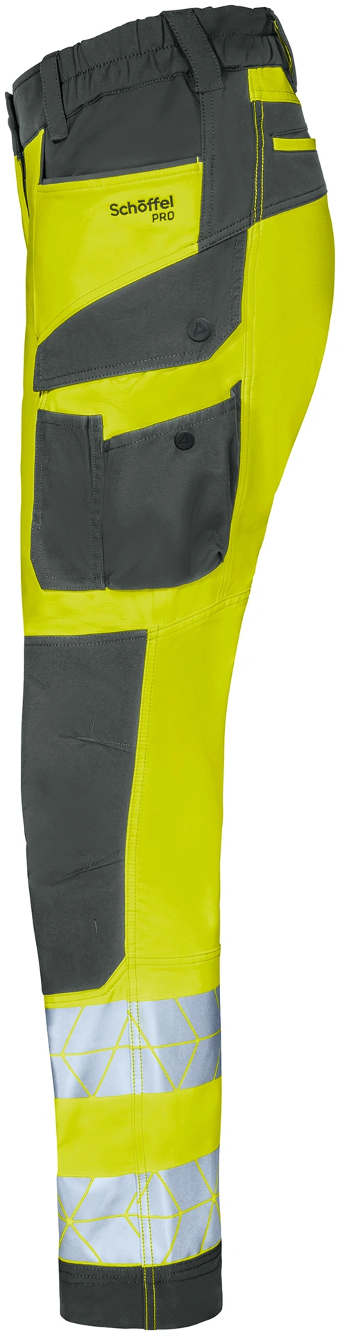 Schöffel PRO 7707 Damen BULLDOZER Warnschutz Bundhose 4-Wege-Stretch