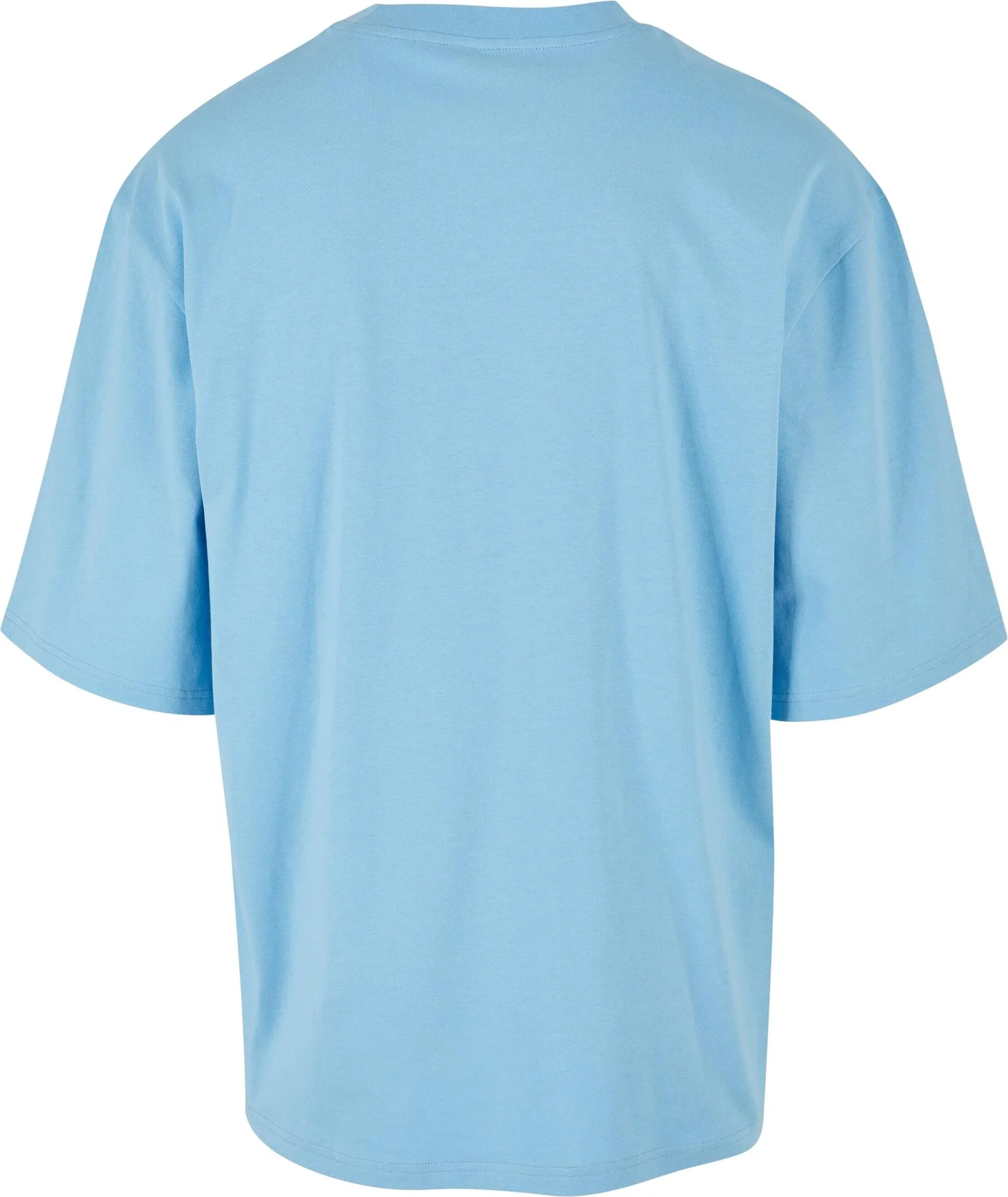 BYB-BY256-oversized-sleeve-t-shirt-balticblue-back-7 Build Your Brand Oversized Sleeve Tee