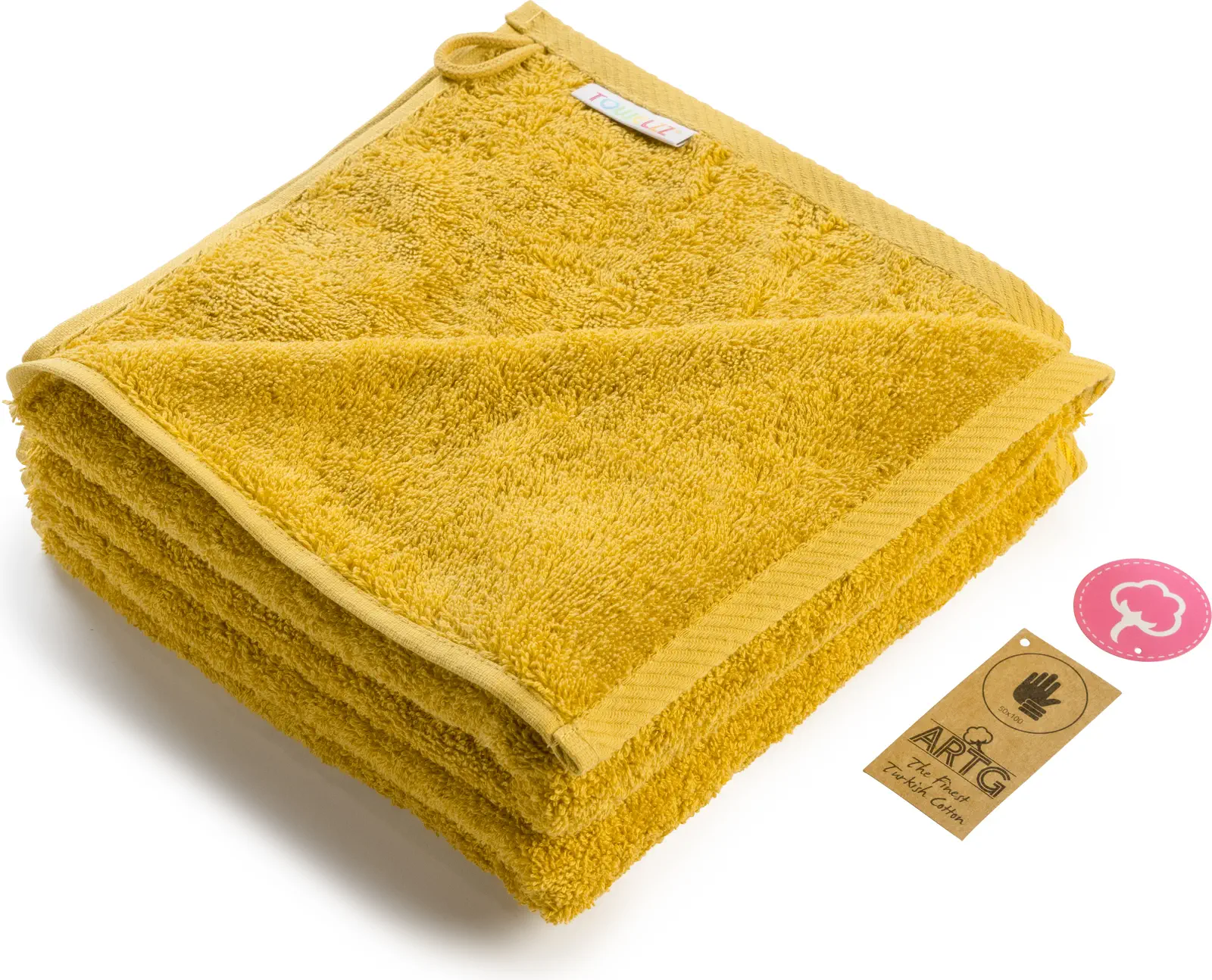 artg-ar035-fashion-hand-towel-mustard-front-1 ARTG Fashion Hand Towel
