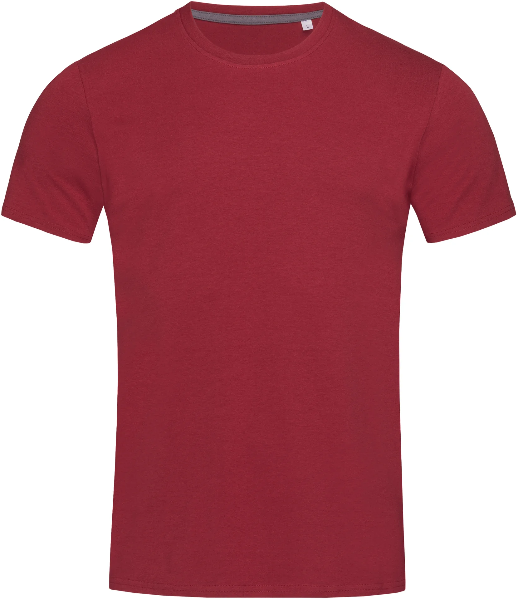 stedman-st9600-crew-neck-t-shirt-clive-bordeaux-front-4 Stedman Clive Crew Neck