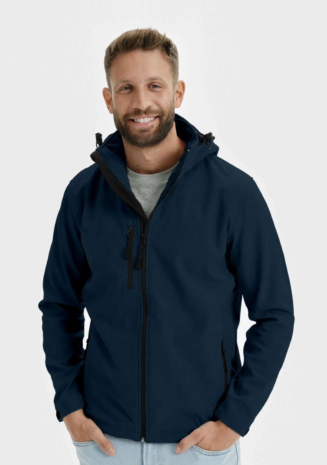 malfini-522-performance-softshelljacke-herren-marineblau-model-0 MALFINI Softshelljacke Performance 522