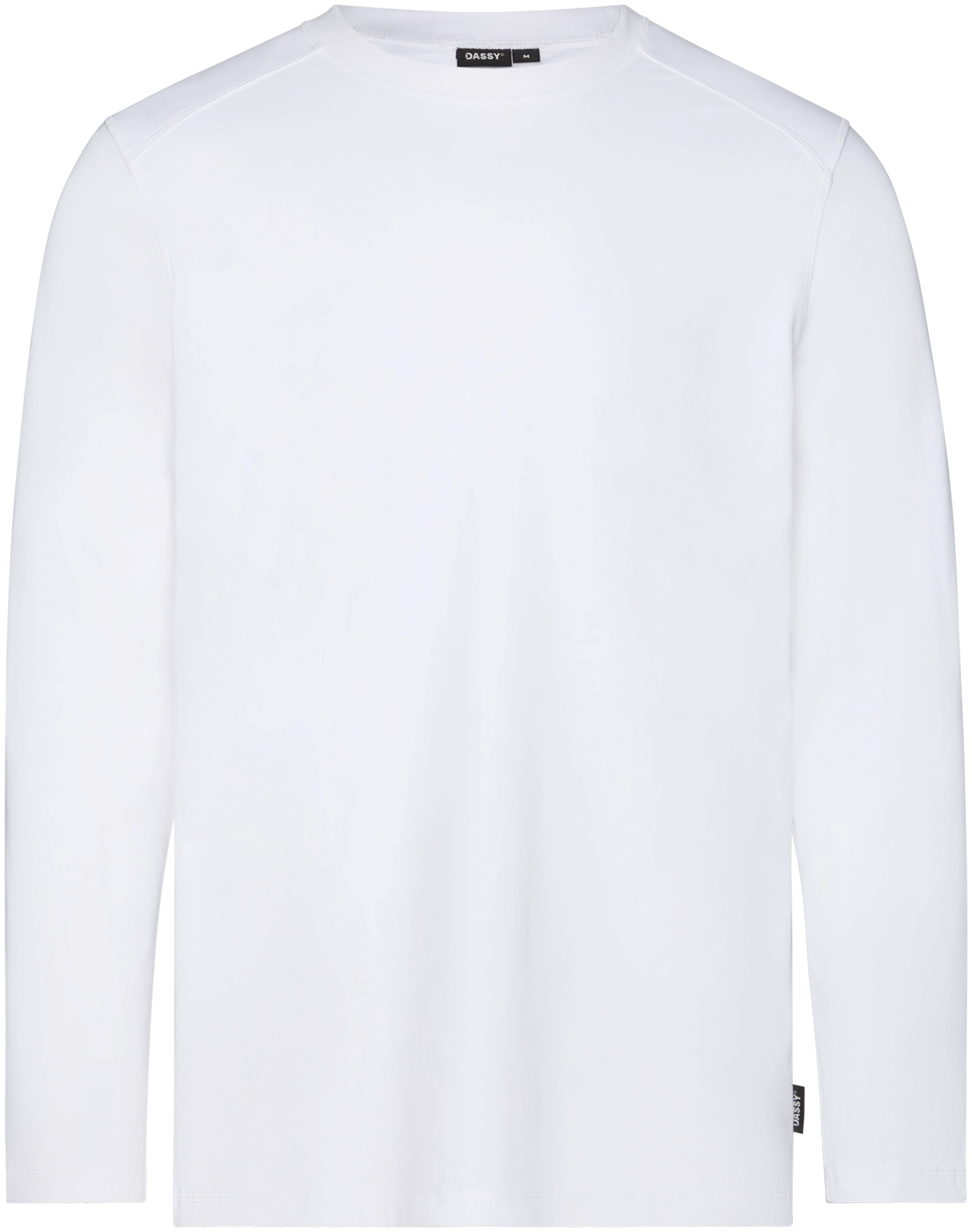 dassy-710088-fund-t-shirt-with-long-sleeves-white-front-1 DASSY T-Shirt langarm FUND