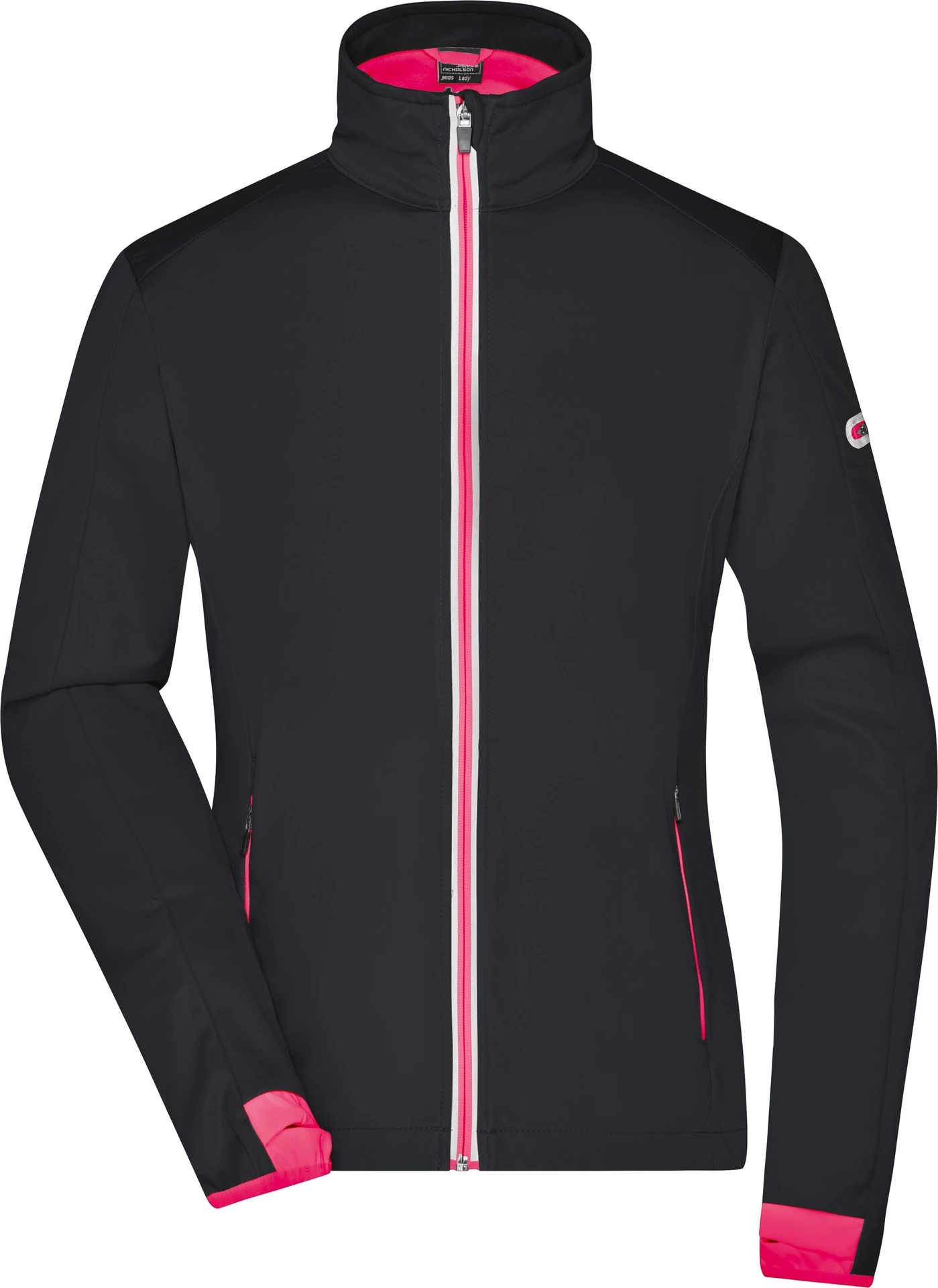 James & Nicholson Ladies` Sports Softshell Jacket