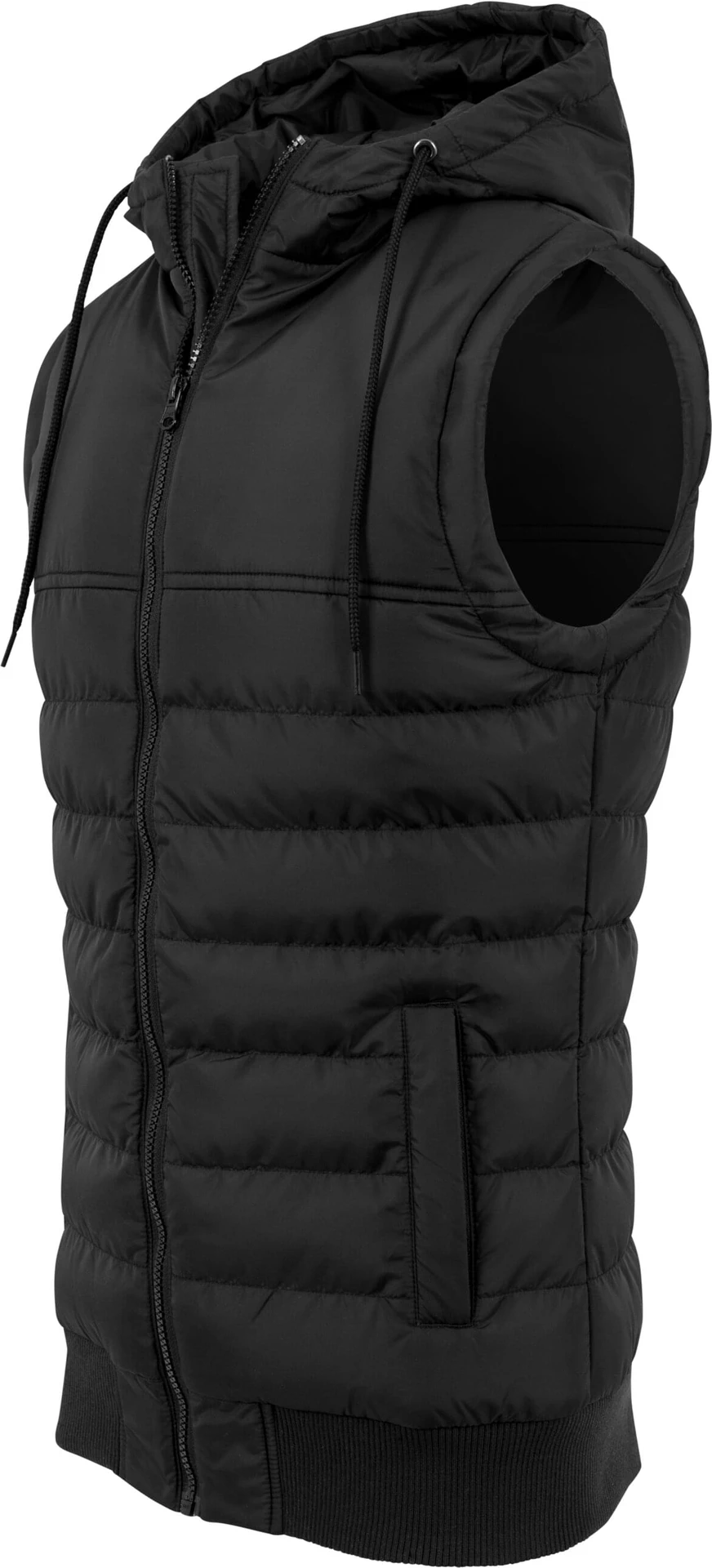 BYB-BY046-bubble-vest-black-left-5 Build Your Brand Bubble Vest